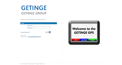 Desktop Screenshot of getinge.csod.com