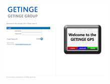 Tablet Screenshot of getinge.csod.com