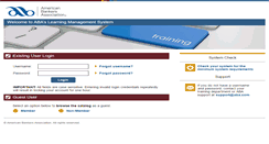 Desktop Screenshot of aba.csod.com